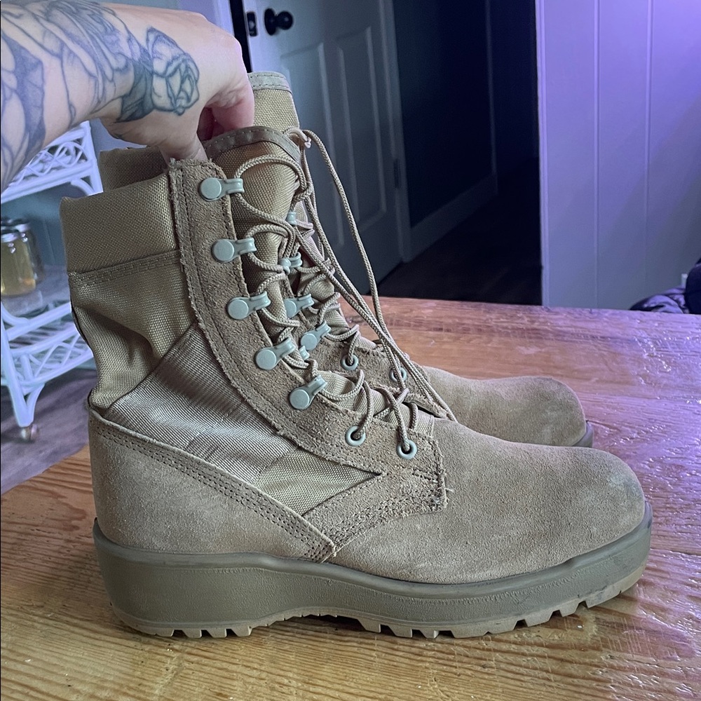 Vibram hot weather army boots